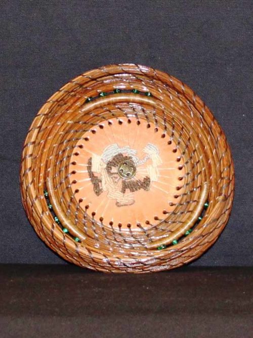 Pine Needle Basket with Tenifree Stitching